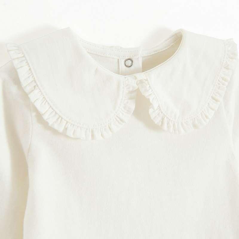 COOL CLUB MAJICA DUG RUKAV CREAMY