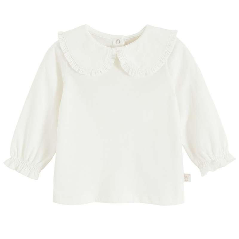 COOL CLUB MAJICA DUG RUKAV CREAMY