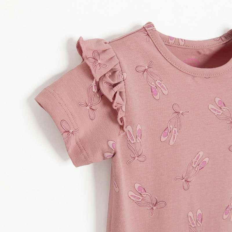 COOL CLUB BODI KRATAK RUKAV DUSTED PINK