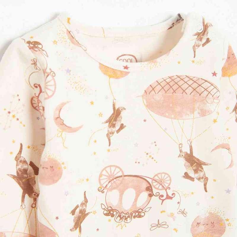 COOL CLUB BODI DUG RUKAV CREAMY 