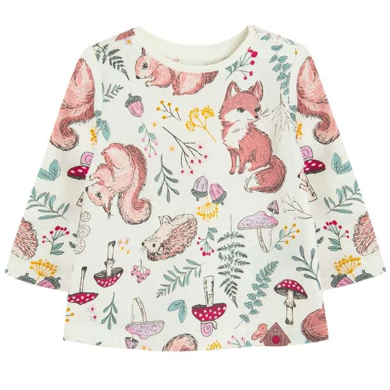 COOL CLUB MAJICA DUG RUKAV CREAMY 