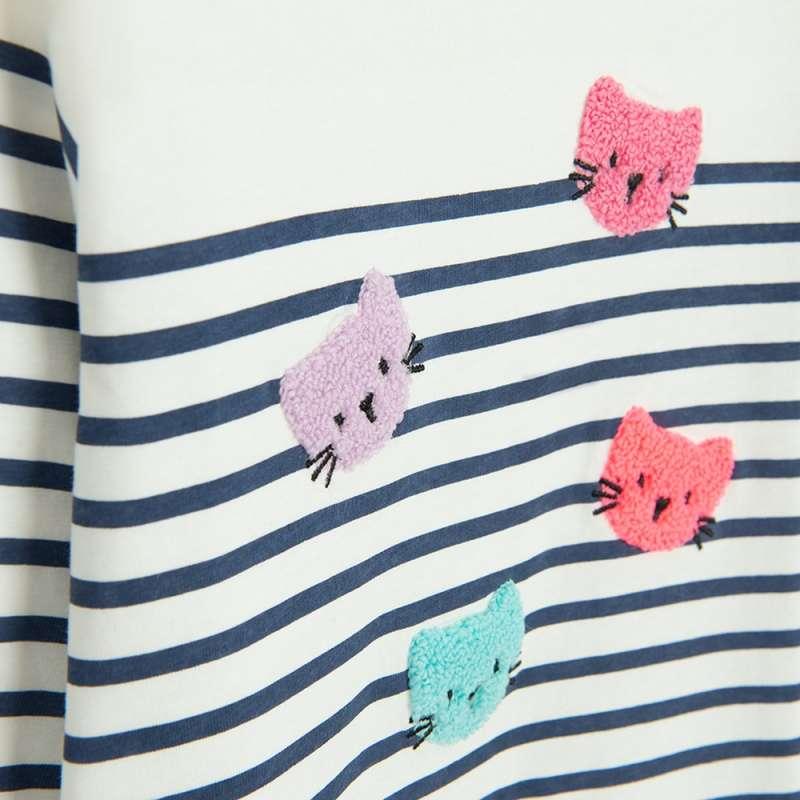 COOL CLUB MAJICA DUG RUKAV OFF WHITE 