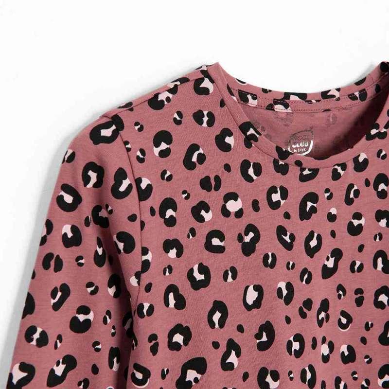 COOL CLUB HALJINA DUG RUKAV BURGUNDY 