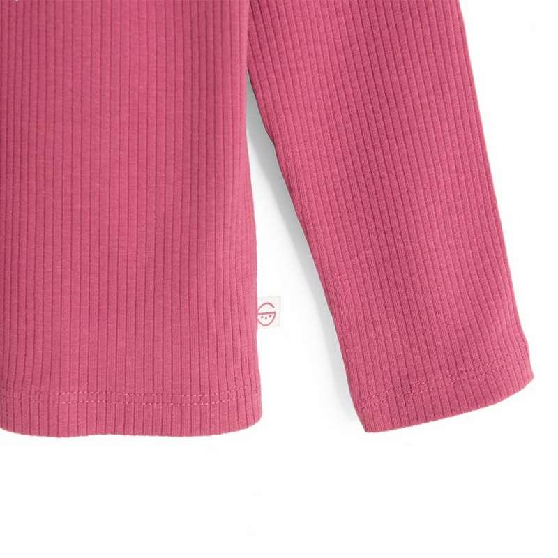 COOL CLUB MAJICA DUG RUKAV BURGUNDY 