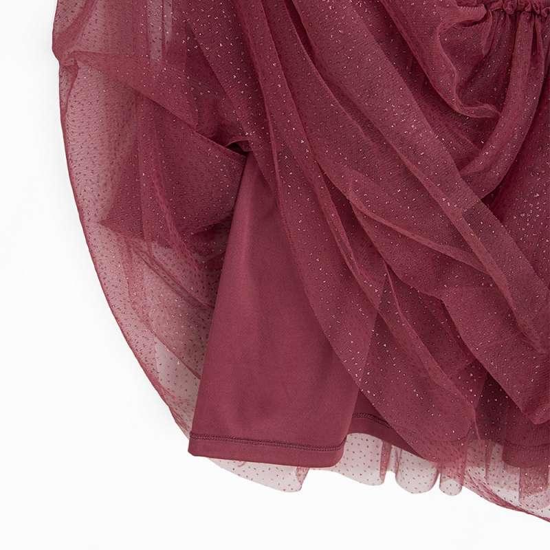 COOL CLUB HALJINA DUG RUKAV BURGUNDY