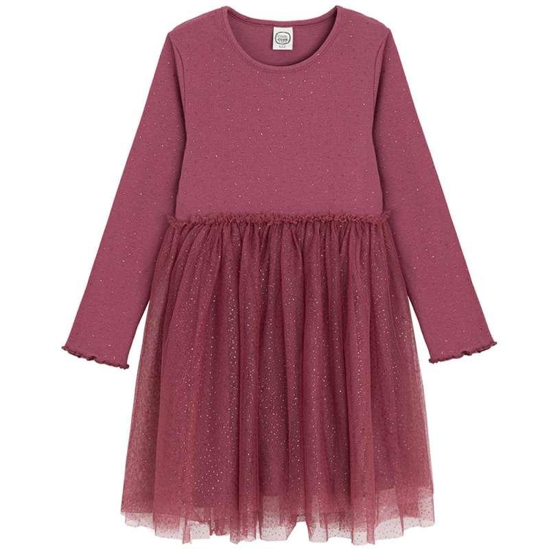 COOL CLUB HALJINA DUG RUKAV BURGUNDY