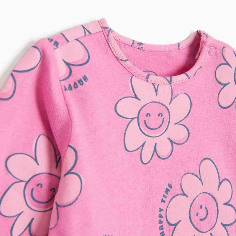 COOL CLUB HALJINA DUG RUKAV PINK