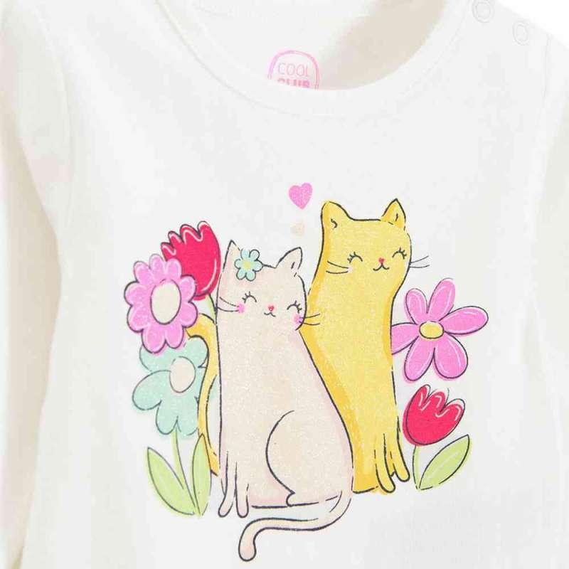 COOL CLUB BODI DUG RUKAV CREAMY 