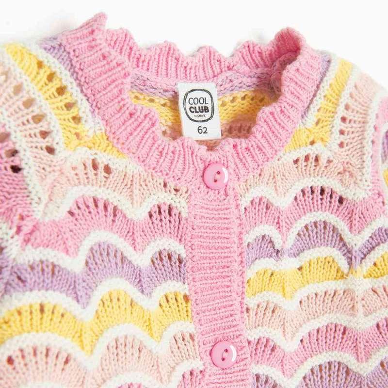 COOL CLUB DZEMPER NA OTKOPCAVANJE PINK 