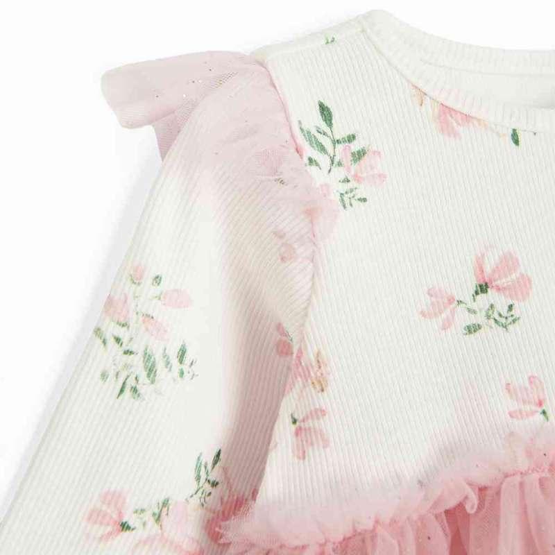 COOL CLUB HALJINA DUG RUKAV CREAMY