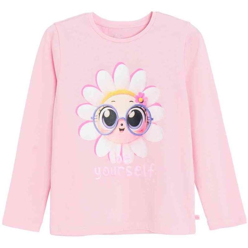 COOL CLUB MAJICA DUG RUKAV PINK 