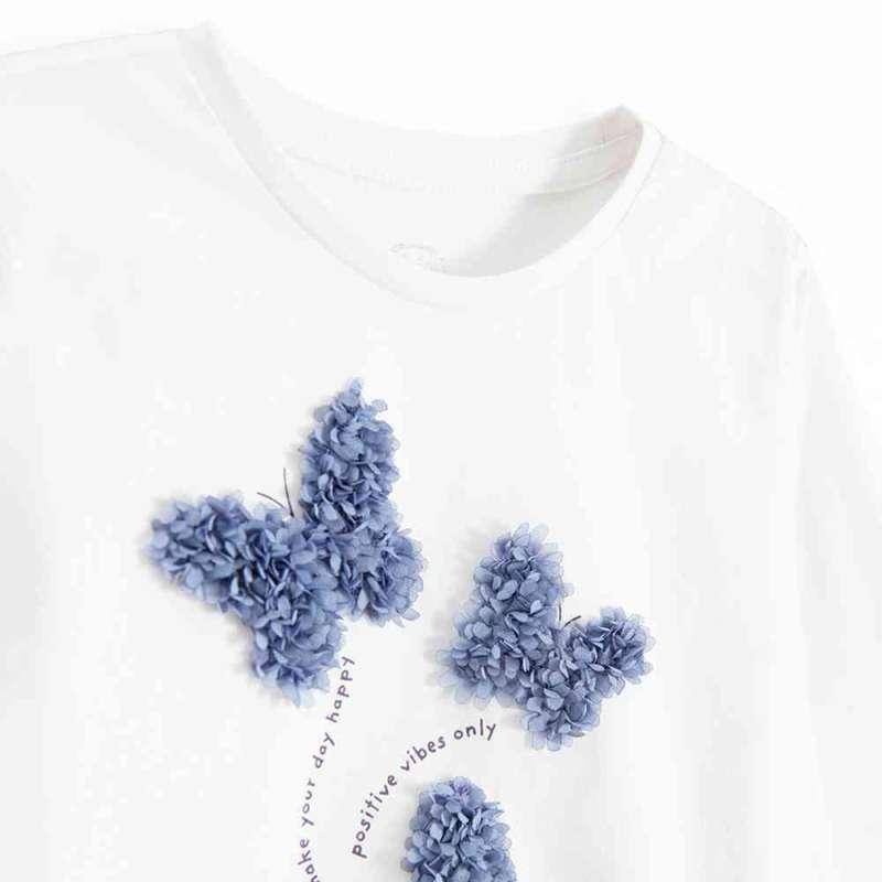 COOL CLUB MAJICA DUG RUKAV WHITE