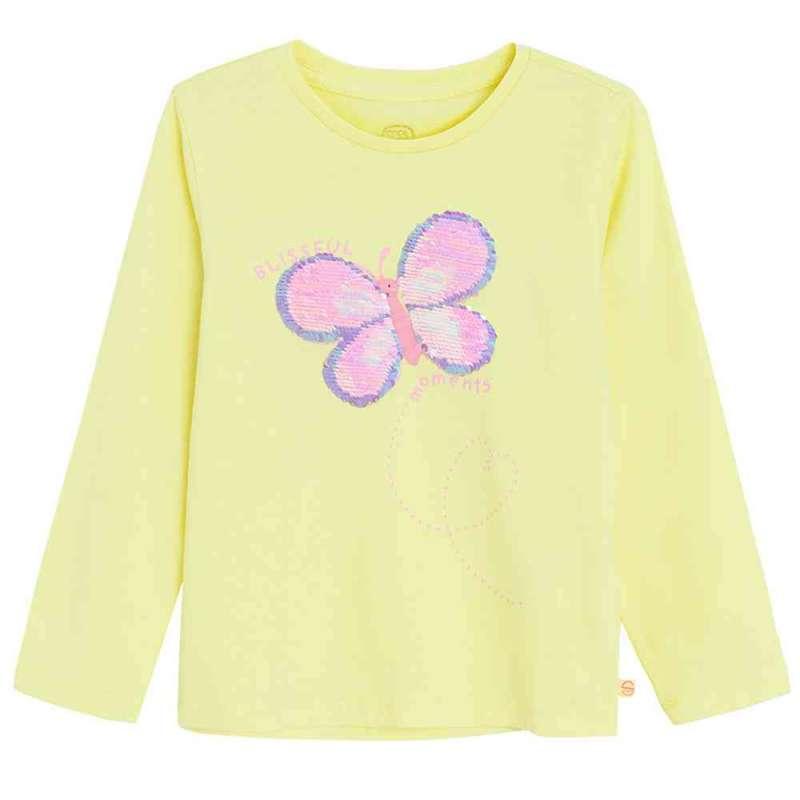 COOL CLUB MAJICA DUG RUKAV YELLOW 