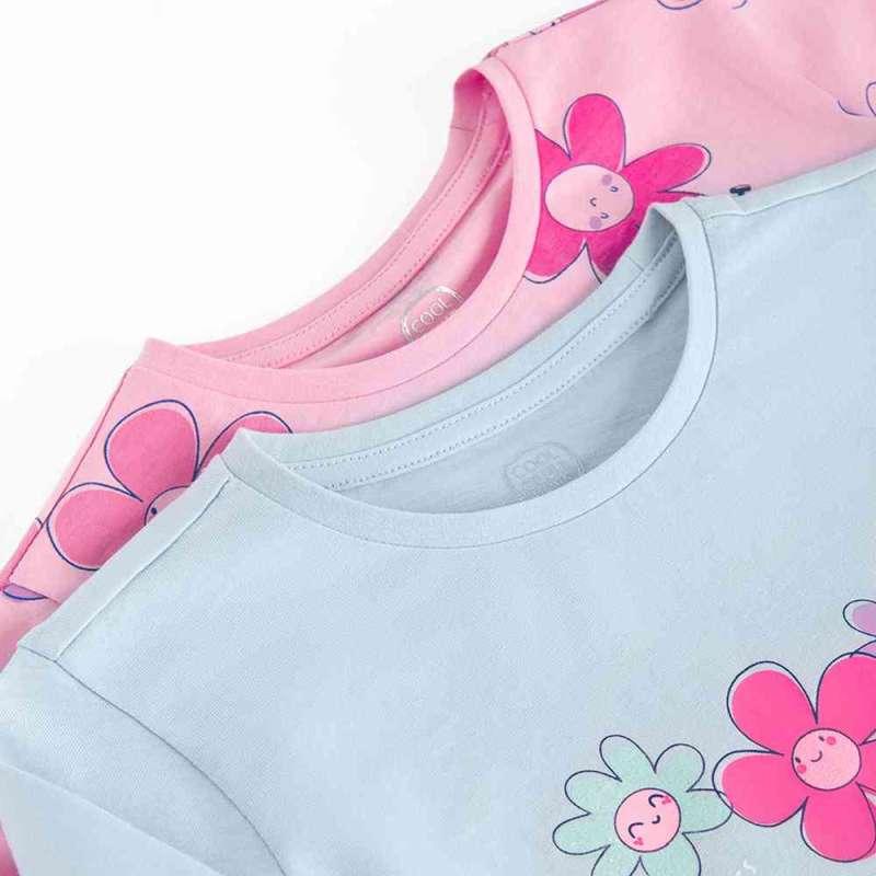 COOL CLUB MAJICA DUG RUKAV 2KOM MIX