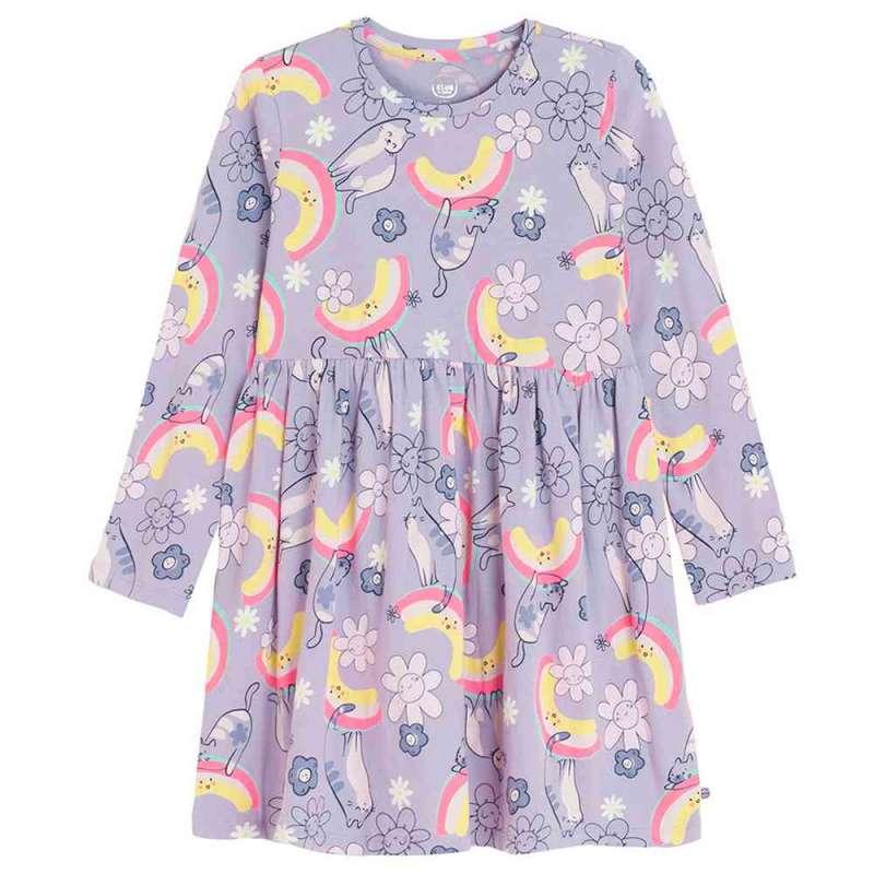 COOL CLUB HALJINA DUG RUKAV VIOLET