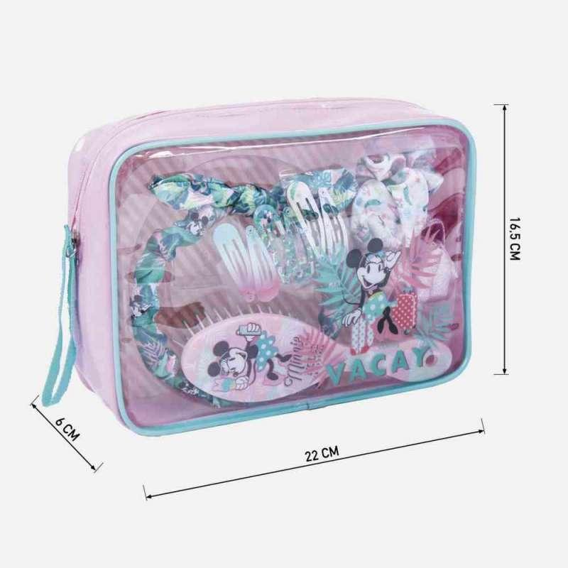 CERDA MINNIE NESESER SET SA DODACIMA ZA KOSU