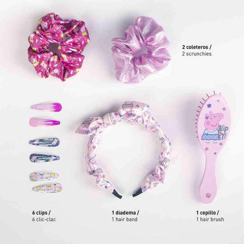 CERDA PEPPA PIG NESESER SA DODACIMA ZA KOSU