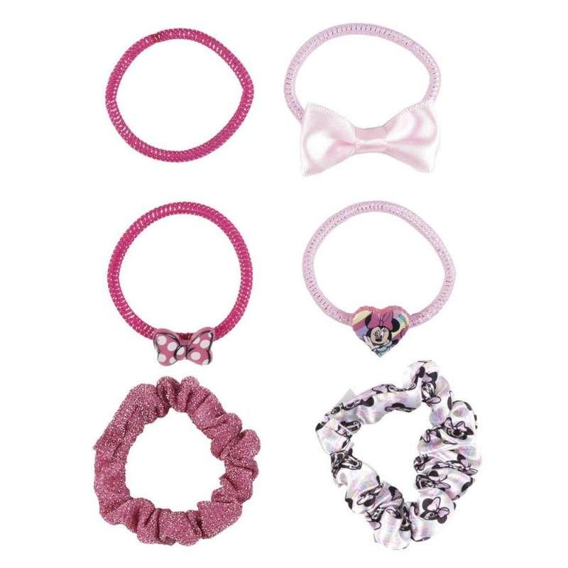 CERDA GUMICE ZA KOSU SET 6 KOM MINNIE