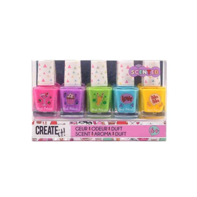 CNC84149 CANENCO SCENDET SET LAKOVA ZA NOKTE ASST 