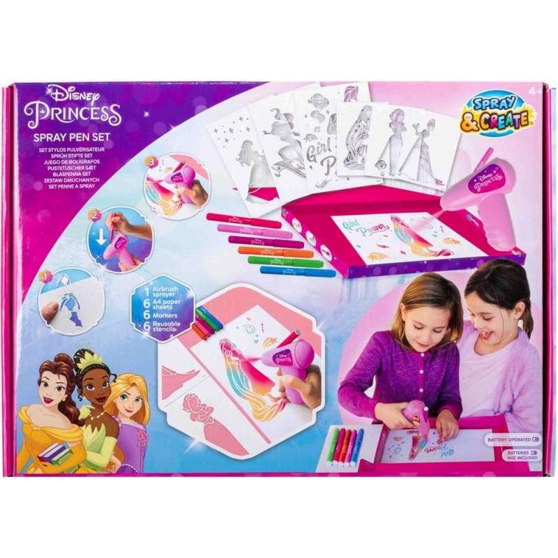CANENCO SET ZA CRTANJE SPRAY PEN PRINCESS 