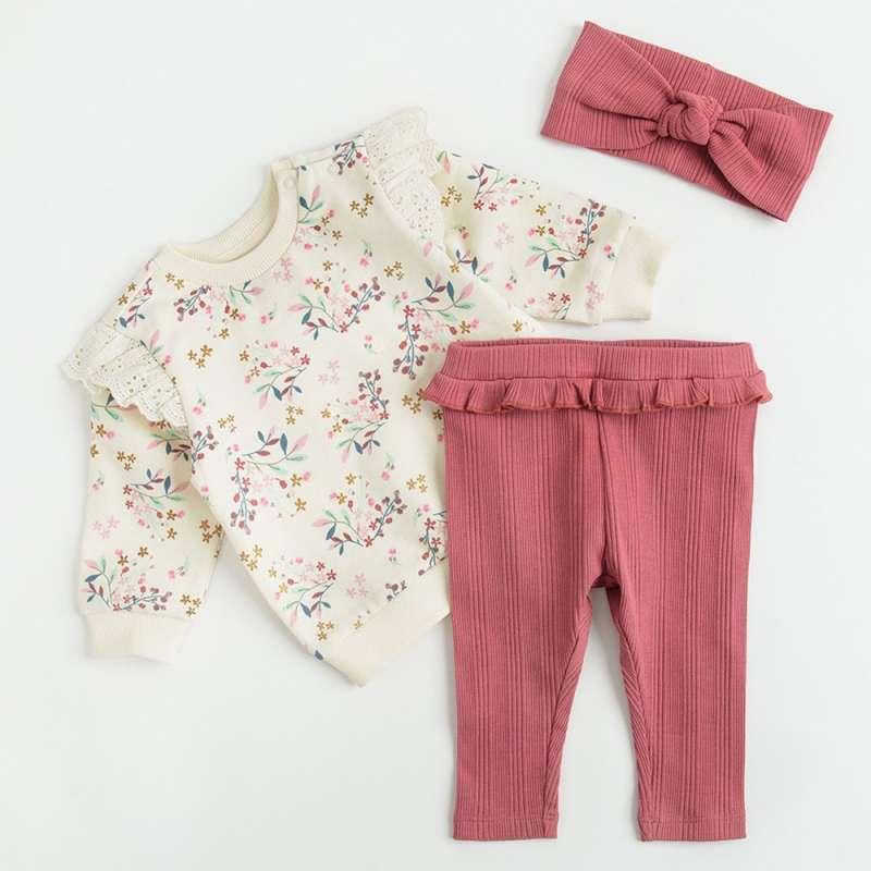 COOL CLUB MAJICA DUG RUKAV, HELANKE I TRAKA ZA KOSU 