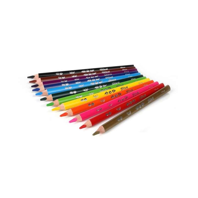 STITCH DRVENE BOJICE JUMBO 12 KOM 