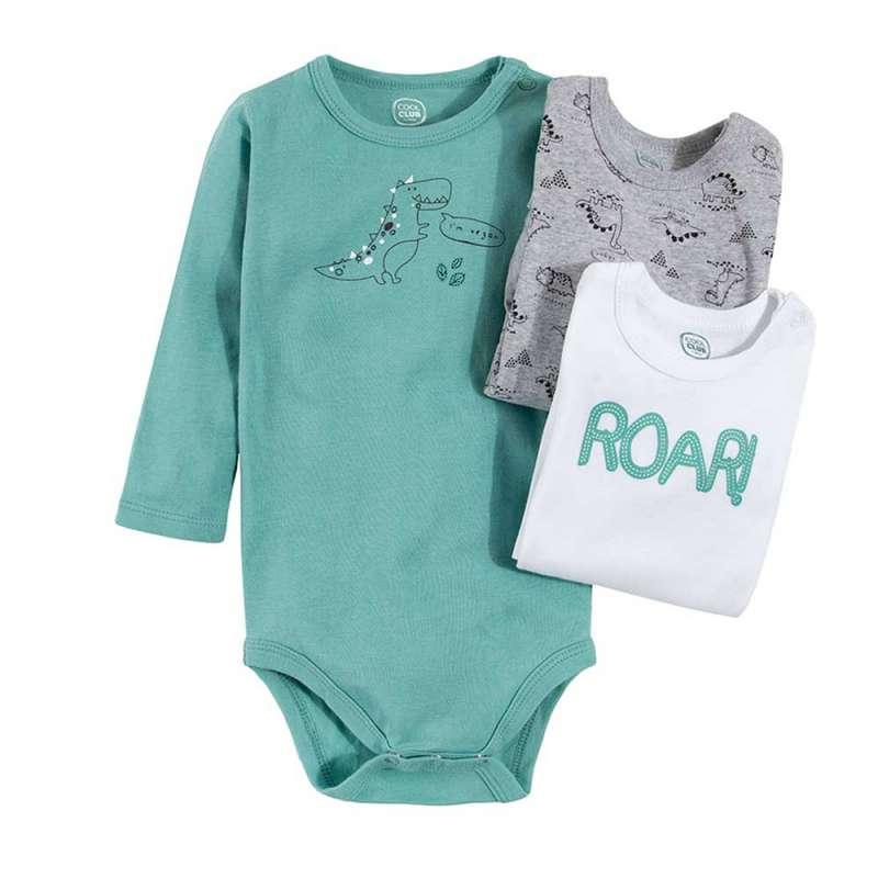 COOL CLUB BODI DUG RUKAV 3 KOM 