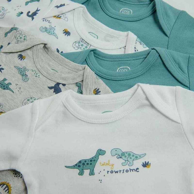 COOL CLUB BODI DUG RUKAV BODY L/S 5-PACK 