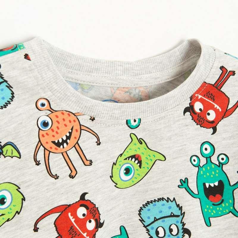 COOL CLUB PIDZAMA GREY MELANGE 