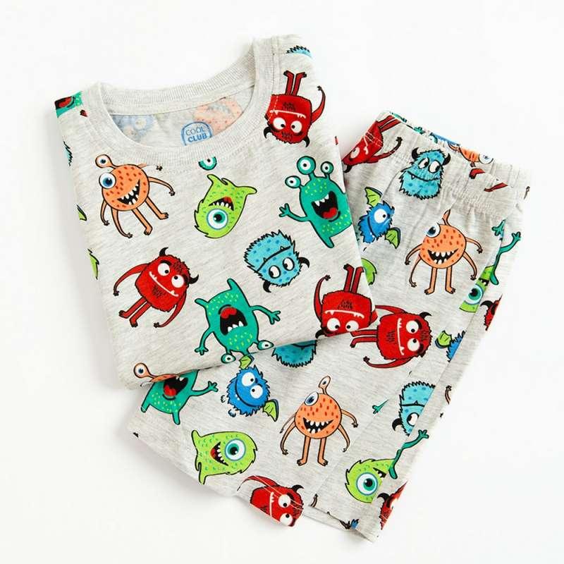 COOL CLUB PIDZAMA GREY MELANGE 