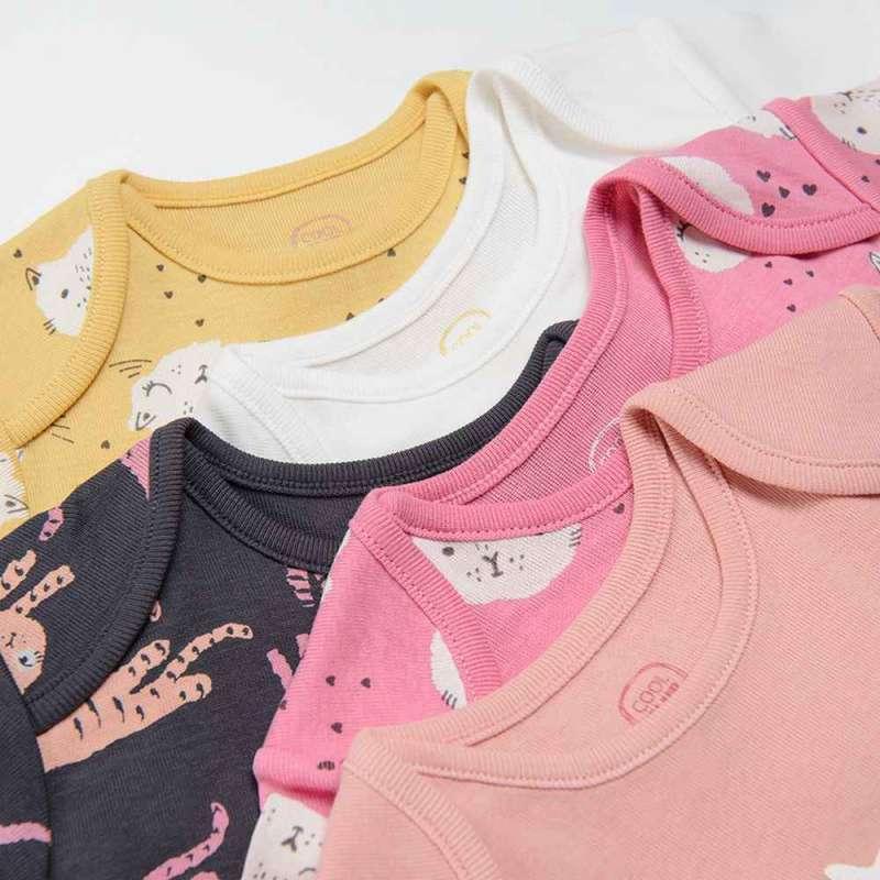 COOL CLUB BODI KRATAK RUKAV 5-PAK MIX 