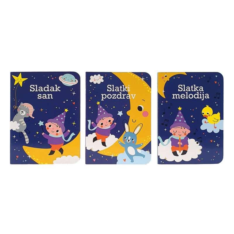 ČOVJEČULJAK NA MJESECU - MUZIČKA KUTIJA SA 3 SLIKOVNICE 