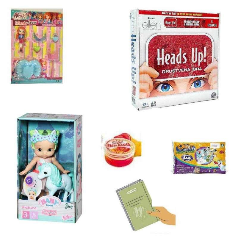 NOVOGODISNJI PAKETIcI DJEVOJcICE 