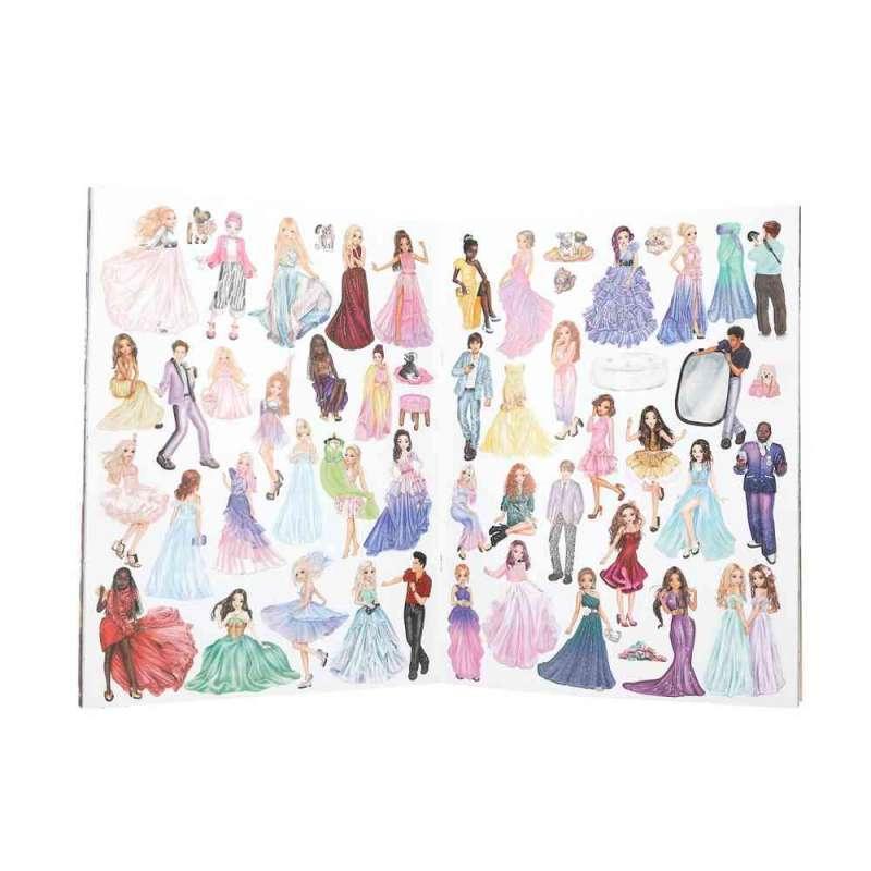 DP013232 TOP MODEL KNJIGA SA STIKERIMA GLAMOUR 