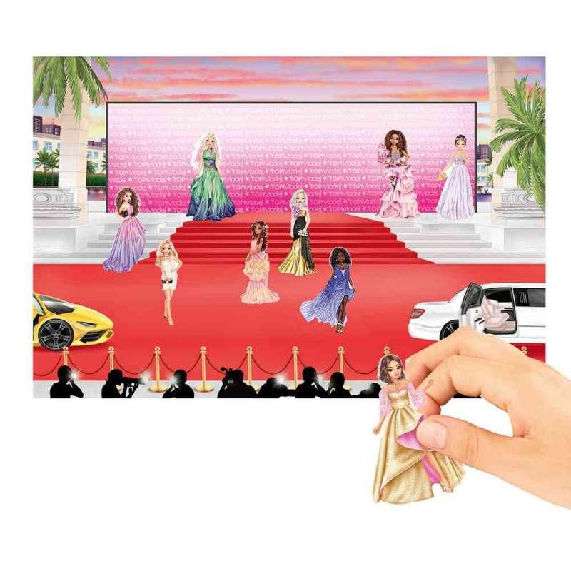 DP013232 TOP MODEL KNJIGA SA STIKERIMA GLAMOUR 