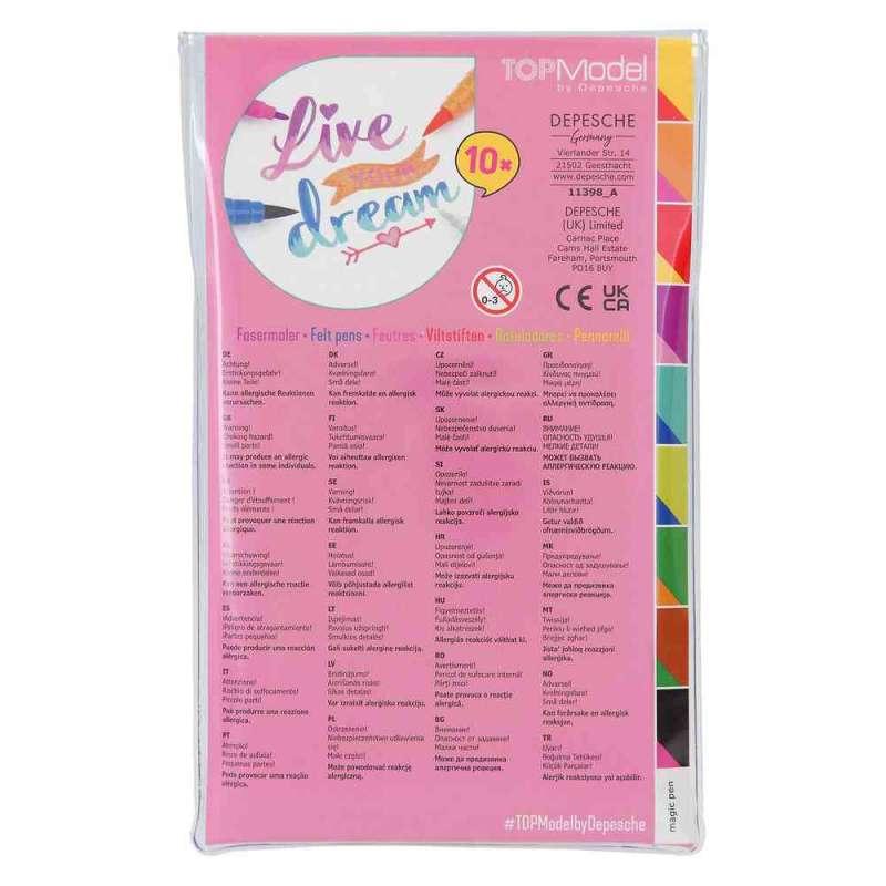 DP0411398 TOP MODEL FLOMASTERI DVOSTRANI 10 KOM 