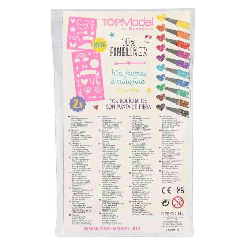 DP0411500 TOP MODEL FINELINER SET
