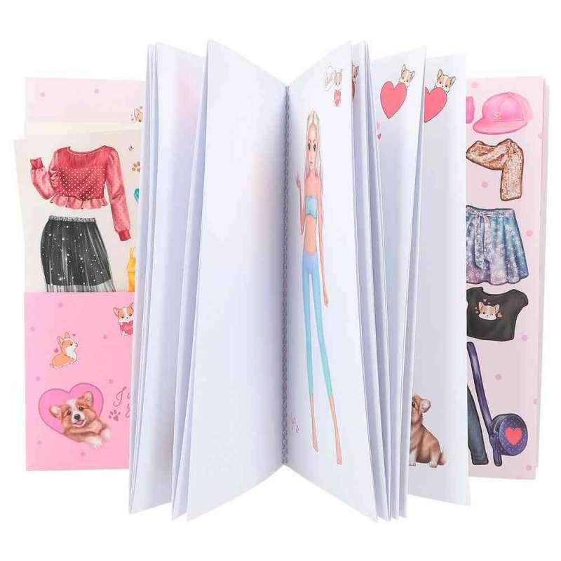 TOP MODEL DRESS ME UP STIKER BOJANKA CORGI