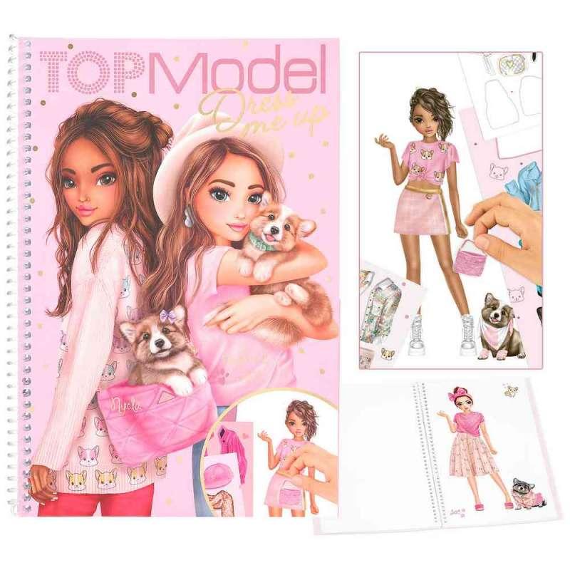 TOP MODEL DRESS ME UP STIKER BOJANKA CORGI