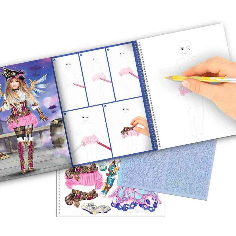 DP0412147 TOP MODEL BOJANKA SA STIKERIMA FANTASY