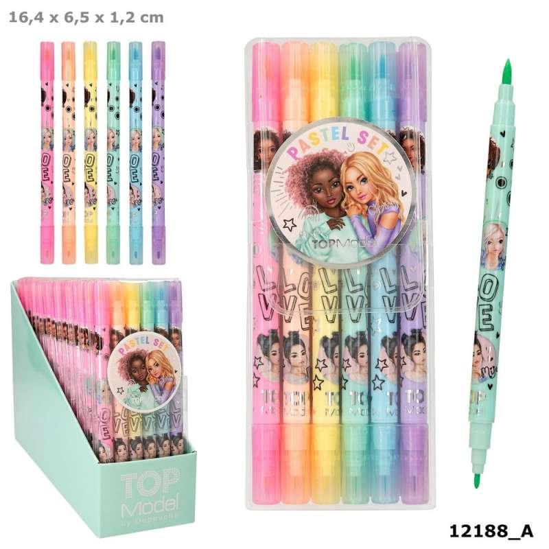 DP0412188 TOP MODEL FLOMASTERI DVOSTRANI 6 KOM 