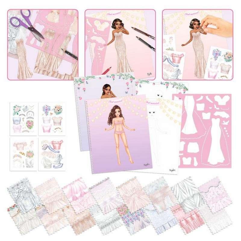 DP0412393 TOP MODEL KREATIVNI SET SA STIKERIMA WEDDING 