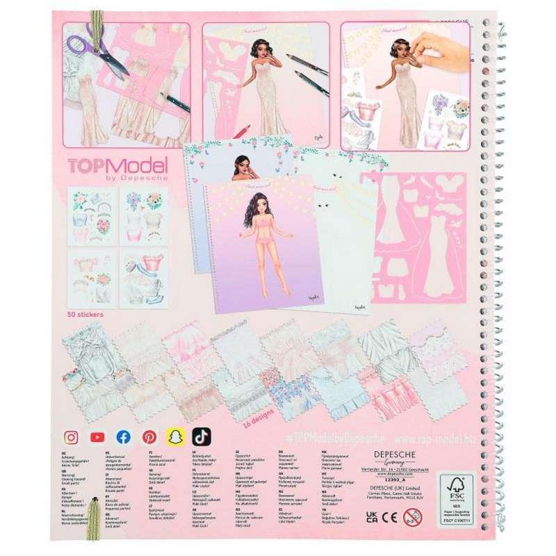 DP0412393 TOP MODEL KREATIVNI SET SA STIKERIMA WEDDING 