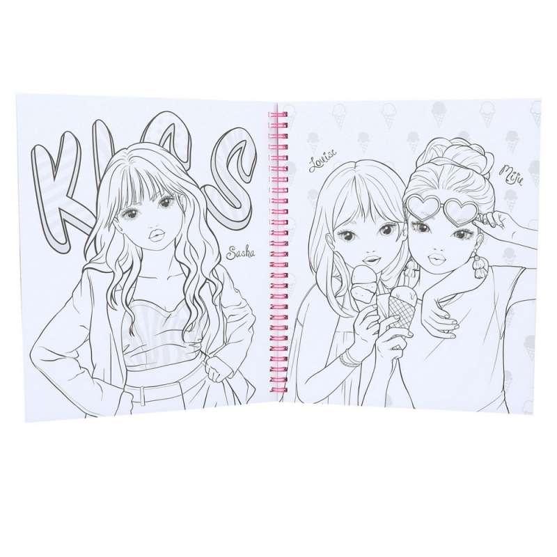 DP0412977 TOP MODEL BOJANKA SA STIKERIMA 