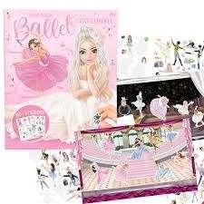 DP0413610 TOP MODEL KNJIGA SA STIKERIMA BALLET 