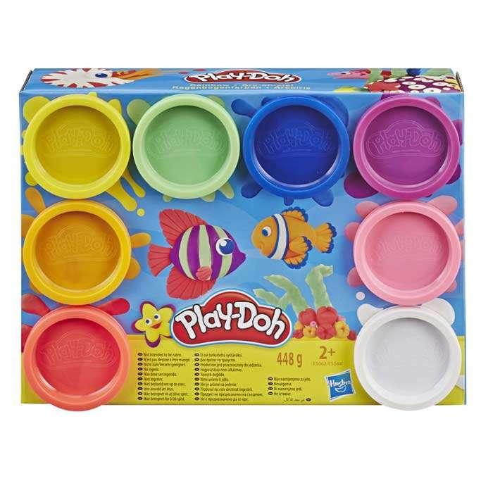 PLAY DOH NAJLEPSE BOJE SET 8 KOM ASST 