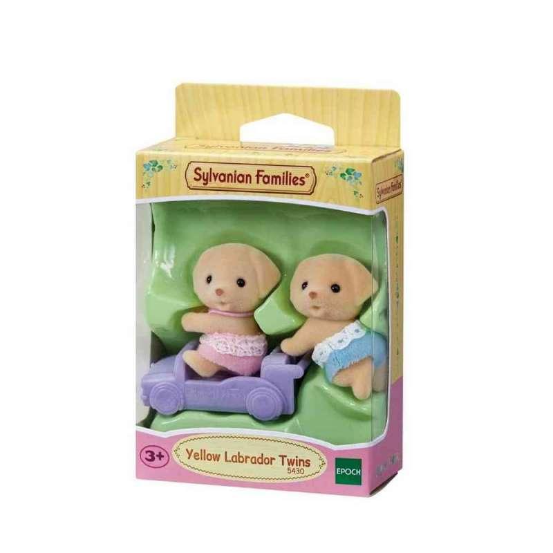 SYLVANIAN YELLOW LABRADOR TWINS