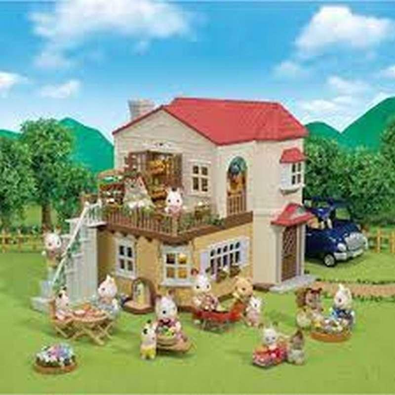 EC5708 SYLVANIAN RED ROOF KUCICA SA TAJNOM NA TAVANU 