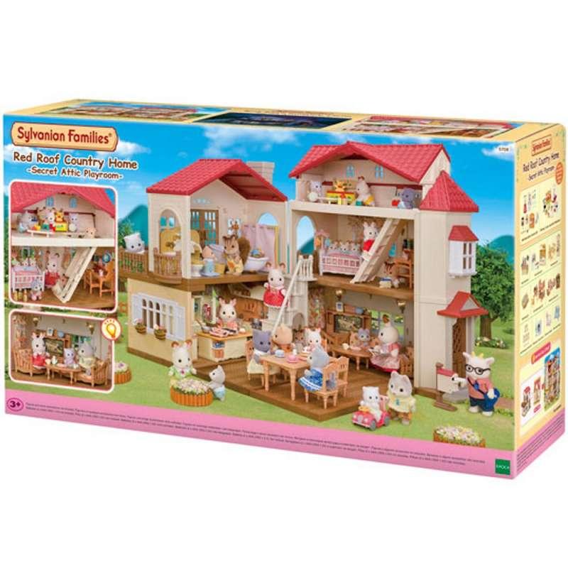 EC5708 SYLVANIAN RED ROOF KUCICA SA TAJNOM NA TAVANU 