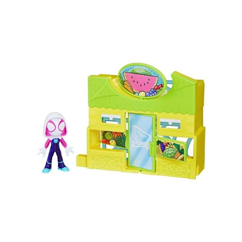 SPIDERMAN CITY BLOCKS SET S FIGUROM ASST 